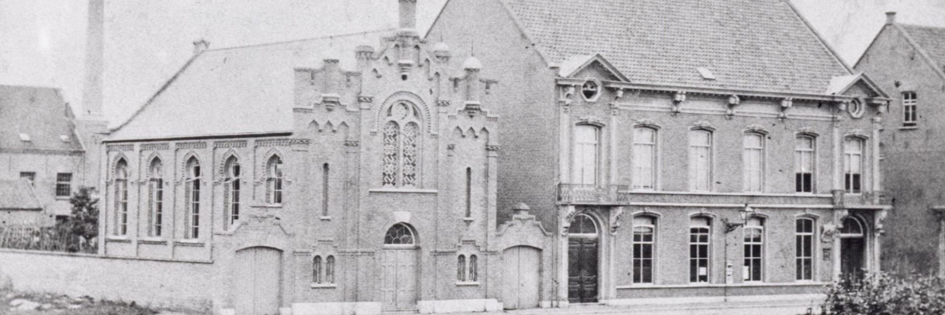 Synagoge & Postkantoor Tilburg 1875 