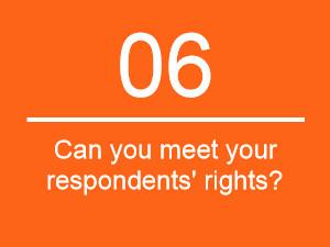 Rights respondents