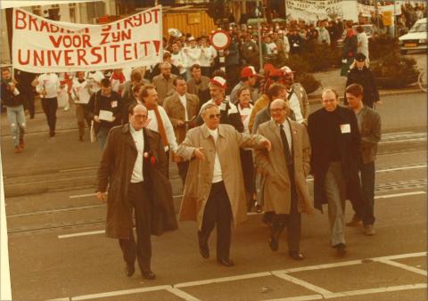 Protest Den Haag wandeling