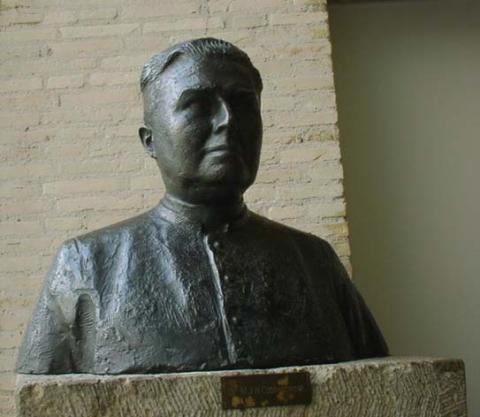 Wim van Hoorn - Buste prof. dr. Martinus Cobbenhagen (1956, brons)