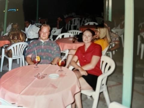 Dagmar en Ronald - 1995 eerste vakantie samen op Mallorca