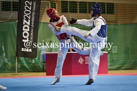 Dual Career student Aymen Achnine taekwondo 2