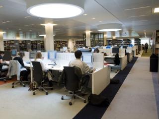 Studieplekken Tilburg University Library