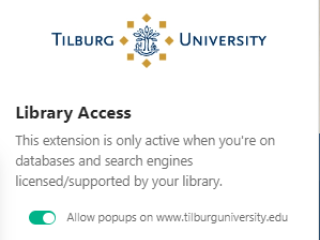 Library Access browserextensie