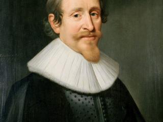 Portrait of Hugo Grotius by van Mierevelt
