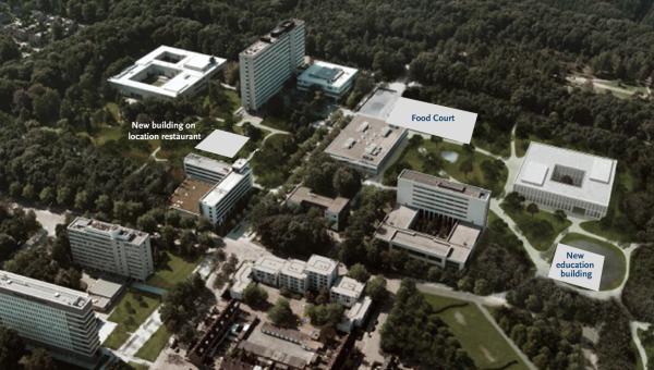 Campus Developments - aerial photo
