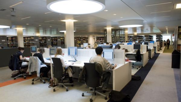 Studieplekken Tilburg University Library