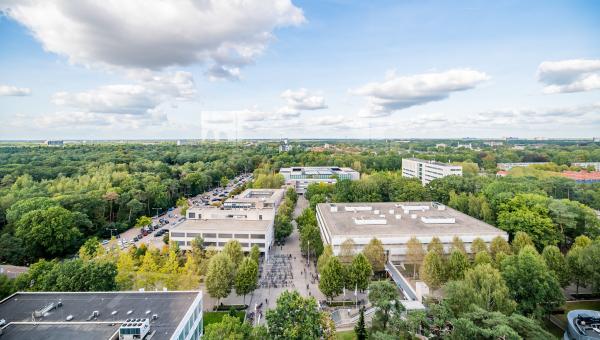 Tilburg University heeft een compacte, groene campus