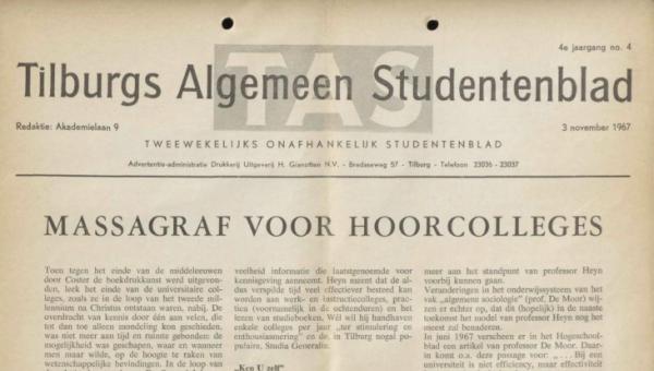 Tilburgs Algemeen Studentenblad 1967